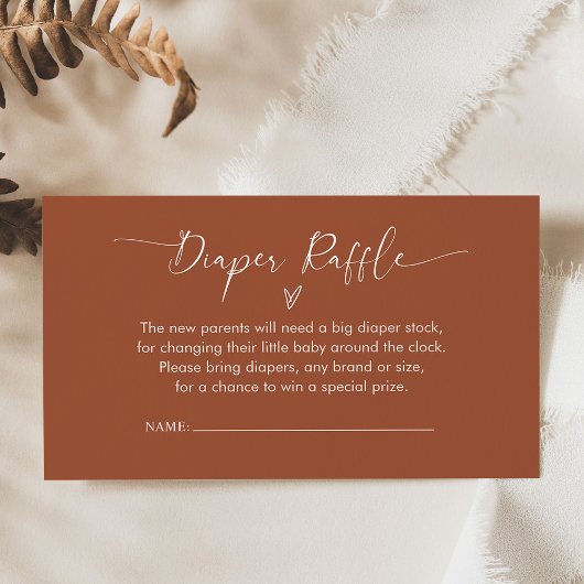 Carte De Visite Billet simple roulette rousse