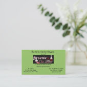 Carte De Visite billets (Debout devant)