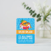 Carte De Visite Billets de cadeaux de fête d'anniversaire Fun Pine (Debout devant)