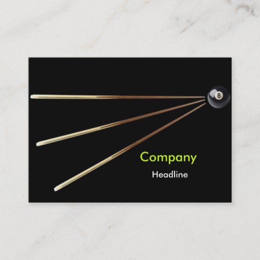 Carte de visite Billiard (Devant)