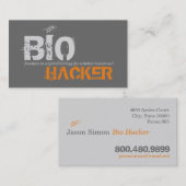 Carte De Visite Bio pirate informatique (Devant / Derrière)