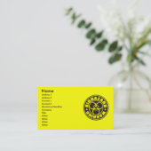 CARTE DE VISITE BIOHAZARD (Debout devant)