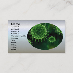 Carte De Visite Biologie du virus Covid