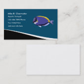 Carte De Visite Biologiste aquatique (Devant / Derrière)