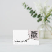 Carte De Visite Biologiste de la bulle Talk (Debout devant)