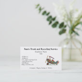 Carte De Visite Biplan mignon (Debout devant)