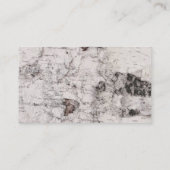 Carte De Visite Birch bark pattern business card (Dos)