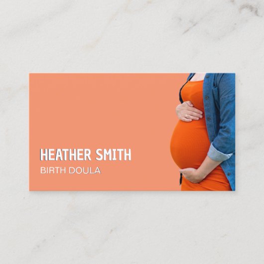 Carte De Visite Birth Doula (Devant)