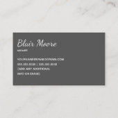 Carte De Visite Birth Doula (Dos)