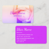 Carte De Visite Birth Doula (Devant / Derrière)