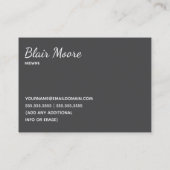 Carte De Visite Birth Doula (Dos)