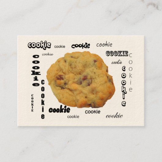 Carte De Visite Biscuit ! (Devant)