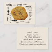 Carte De Visite Biscuit ! (Devant / Derrière)