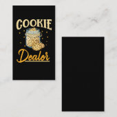 Carte De Visite Biscuit Cuisine Foodie Biscuit Baker (Devant / Derrière)