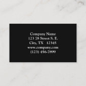 Carte De Visite Bison Majestic Des Prairies - Sauvage Et Gratuit (Dos)