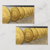 Carte De Visite Bitcoins (Devant / Derrière)