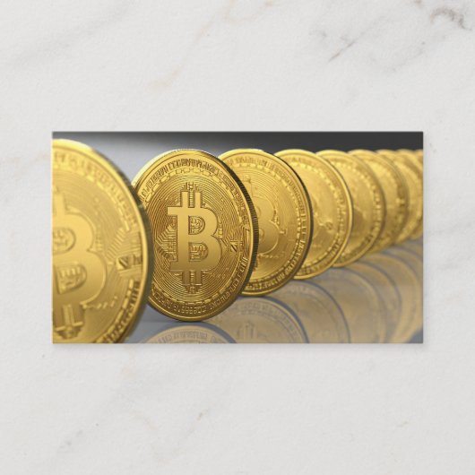 Carte De Visite Bitcoins (Devant)