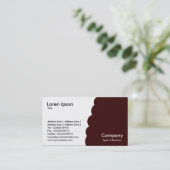Carte De Visite Bitten - Brown foncé (Debout devant)