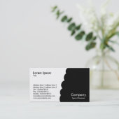 Carte De Visite Bitten - Noir (Debout devant)