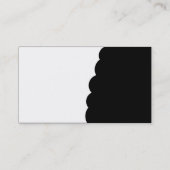 Carte De Visite Bitten - Noir (Dos)