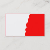 Carte De Visite Bitten - Rouge (Dos)