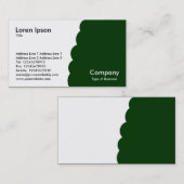 Carte De Visite Bitten - Vert foncé (Devant / Derrière)