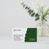 Carte De Visite Bitten - Vert foncé (Debout devant)