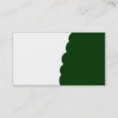 Carte De Visite Bitten - Vert foncé (Dos)