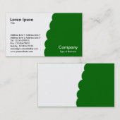 Carte De Visite Bitten - Vert herbe (Devant / Derrière)