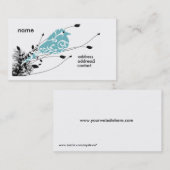 Carte De Visite bizcard de birdie (Devant / Derrière)