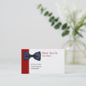 Carte de visite Black BowTie (Debout devant)
