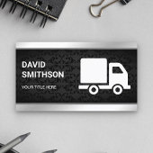 Carte De Visite Black Damas Logistique Transport Camion