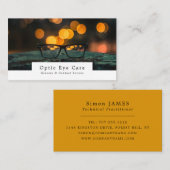 Carte De Visite Black Frames, Opticien, Praticien Technique (Devant / Derrière)