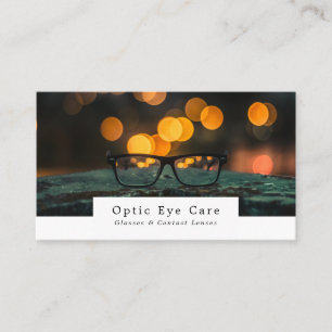 Carte De Visite Black Frames, Opticien, Praticien Technique