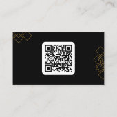 Carte De Visite Black Gold Diamonds PDG & Fondateur (Dos)