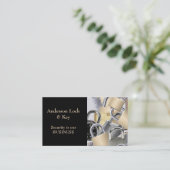 Carte de visite Black Gold Locksmith (Debout devant)