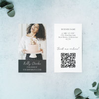 Black Influencer Contenu Créateur Photo QR Code