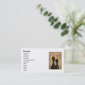 Carte de visite Black Metal Figures (Debout devant)