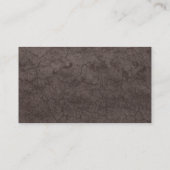 Carte De Visite Black SideBand - EarthTexture (Dos)