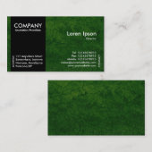 Carte De Visite Black SideBand - Green Planet Texture (Devant / Derrière)