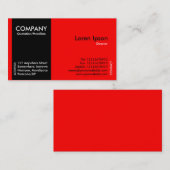 Carte De Visite Black SideBand - Rouge (FF0000) (Devant / Derrière)