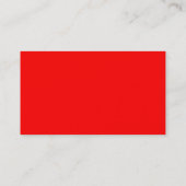 Carte De Visite Black SideBand - Rouge (FF0000) (Dos)