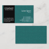 Carte De Visite Black SideBand - Tissu Turquoise Texture (Devant / Derrière)