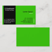 Carte De Visite Black SideBand - Vert (33CC00) (Devant / Derrière)