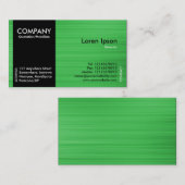 Carte De Visite Black SideBand - Vert Brossé II Tex (Devant / Derrière)