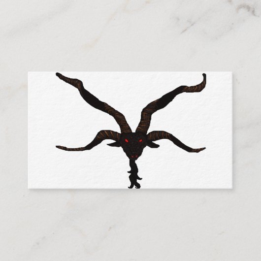 Carte de visite Black Star-volcanique (Devant)