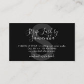 Carte De Visite Black Strip Lash Aftercare (Devant)