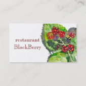 Carte De Visite BlackBerry (Dos)