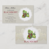Carte De Visite BlackBerry (Devant / Derrière)
