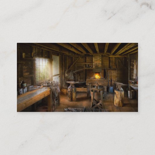 Carte De Visite Blacksmith (Dos)